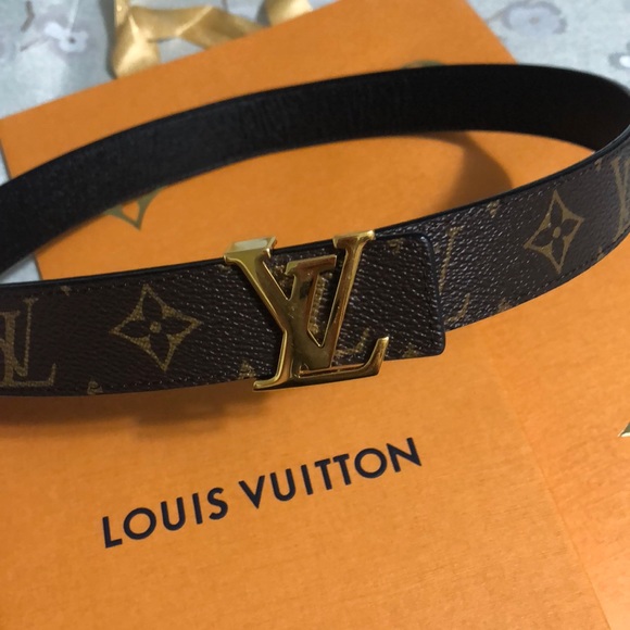 lv initiales 30mm reversible belt